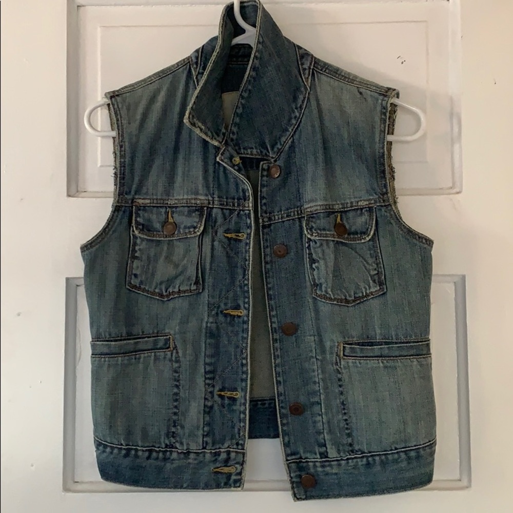 Denim vest